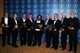 The 56th Annual DGA Award winners pose as a group.