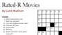 DGA Q Crossword Puzzle R-Rated Movies
