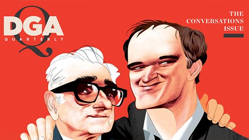 DGA Quarterly Magazine Fall 2019 Cover Quentin Tarantino Martin Sorsese