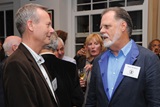 Directors UK CEO Andrew Chowns chats with DGA President Taylor Hackford.