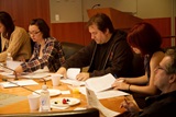 DGA AD/UPM members and DGA Trainees learn about the AFTRA TV background contracts.
