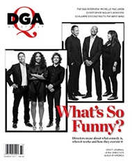 DGA Quarterly Magazine Summer 2017 Cover