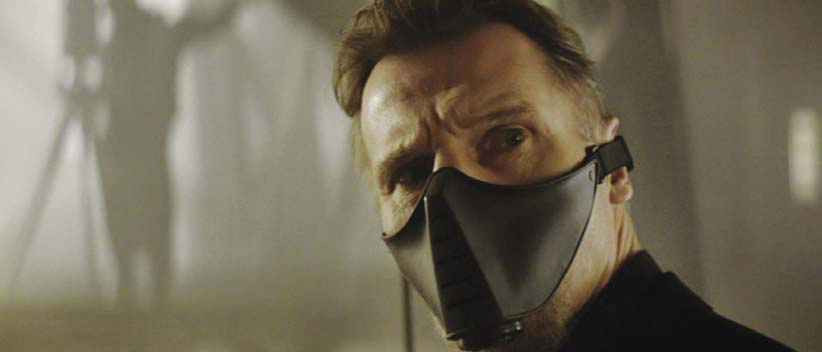 Ras Al Ghul - Gas Mask. original movie prop. Batman 
