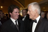 President Apted greets 2002 Feature Award winner Rob Marshall (Chicago).