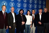 Nominee Eastwood, DGA President Apted, nominees Jackson and Coppola, DGA National Executive Director Roth, nominees Weir and Ross. 