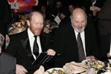 Two-time feature Award winner Ron Howard and three-time nominee Rob Reiner share a dinner table.