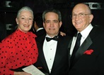 Actress Jane Alexander, Roth and DGA Board member Ed Sherin.