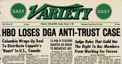 DGA Quarterly The Industry Cable Wars