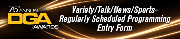 Variety/Talk/News/Sports-Regularly Scheduled Programming Entry Form