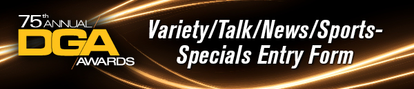 Variety/Talk/News/Sports-Specials Entry Form