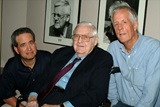 DGA National Executive Director Jay D. Roth, DGA Past President Robert Wise and DGA President Michael Apted. 