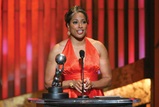 Director Millicent Shelton accepts her award for an episode of The Bernie Mac Show. 