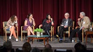 Directors Rachel Grady, Heidi Ewing,  Barbara Kopple, Albert Maysles,  and moderator Marc Levin engage in a discussion on the evolution of the observational documentary. 