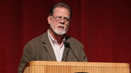 DGA President Taylor Hackford welcomes the audience. - photo by Byron Gamarro