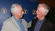 Producer Steven Bochco chats with DGA 75th Anniversary Committee Chair Michael Apted.