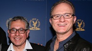 Directors Jesus Trevino and Todd Holland attend the reception.