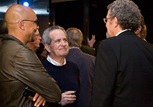 Whittingham and Schlamme chat with DGA National Executive Director Jay D. Roth