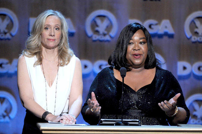 Betsy Beers and Shonda Rhimes