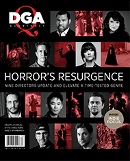 DGA Quarterly Magazine Fall 2018 Cover